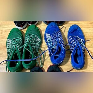Inov-8 f-lite 250 green and blue size 7.5